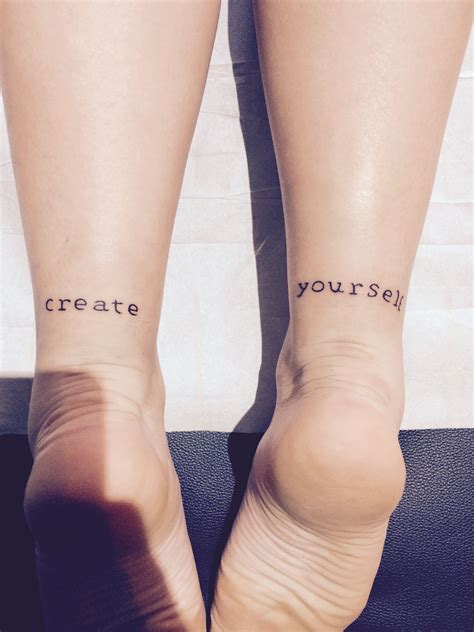 Discover Your True Self with Create Yourself Tattoo - Unleash Your Identity!